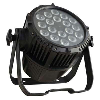 Factory Outdoor 18pcs 4in1 Waterproof LED Par Can Light Price