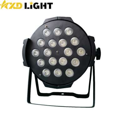 Indoor 18*18w RGBWA+UV Led Par Light For Wedding