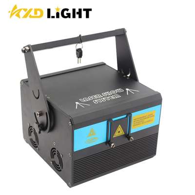 1w laser light projector  sd card rgb full color laser light for stage effect dj equipment bar night club advertising